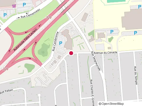 Location of École Secondaire de la Seigneurie at 645 Avenue du Cénacle, Québec