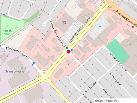 Location of Econolunettes Saint-Hyacinthe at 2655 Boulevard Casavant O, Saint-Hyacinthe
