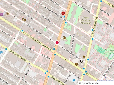 Location of Eggspectation - Complexe Desjardins at 190 Rue Sainte-Catherine O, Montréal