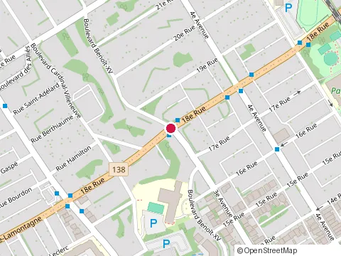Location of Eko at 285 18E Rue, Québec