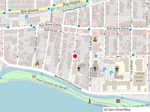 Location of El Meson at 1678 Bd Saint-Joseph, Lachine