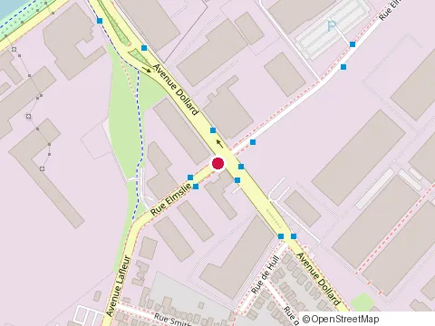 Location of Electrika Inc. at 7864 Elmslie St, LaSalle