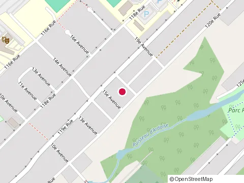 Location of Enterprises Trelidar Inc at 11940 17E Avenue, Saint-Georges