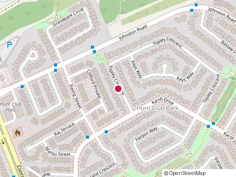 Location of Guardsman Insurance Services Inc. at 40 Topley Crescent, Ottawa