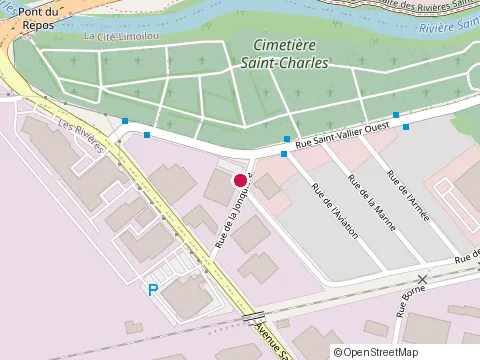 Location of Érige Construction at 1295 de la Jonquière St, Québec