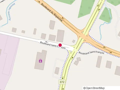 Location of Eugène Allard at 3388 Boulevard St François, Jonquière