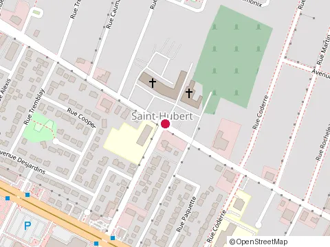 Location of Eureka Solutions at 2755 Montée Saint-Hubert, Saint-Hubert