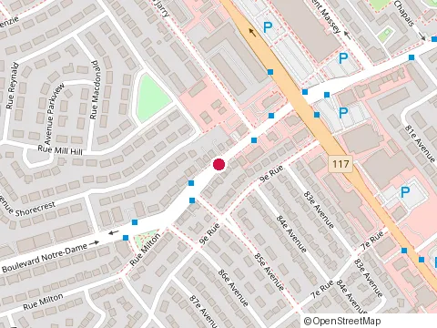 Location of Express Marathon at 3940 Boulevard Notre Dame, Laval