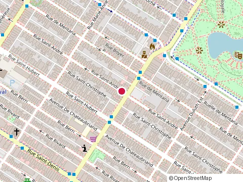 Location of Fabian Gonzalez Homéopathie at 4247 Rue Saint-André, Montréal