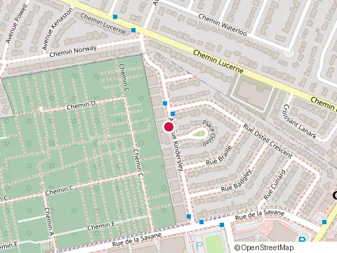 Location of Fast-Stairs at 4040 avenue Kindersley, Montréal