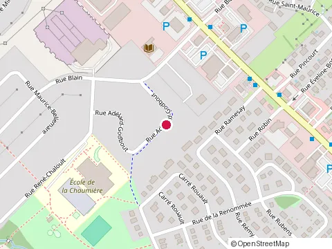Location of Faubourg Adelard Godbout Enr at 9358 Rue Adelard-Godbout, Québec