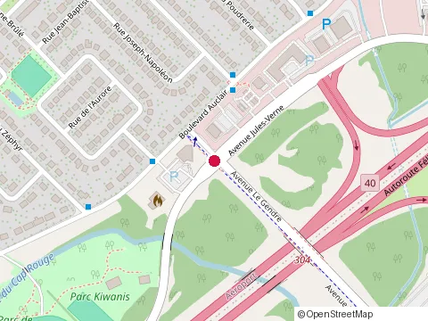 Location of Floralies Jouvence at 2020 avenue Jules-Verne, Québec