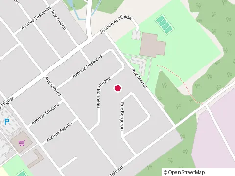 Location of Fondations 3000 Inc at 11 avenue Bonneau, Dolbeau-Mistassini