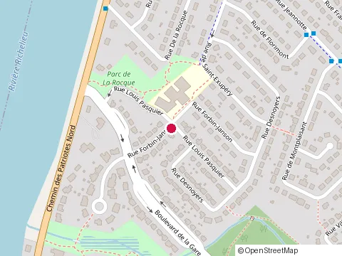 Location of Foraction Inc. at 120 Rue Brunet, Mont-Saint-Hilaire