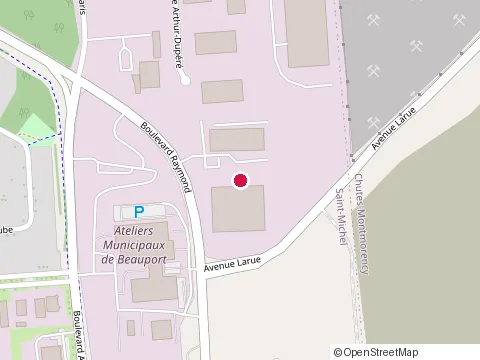 Location of Fortier Charles-Auguste Inc at 424 Bd Raymond, Québec