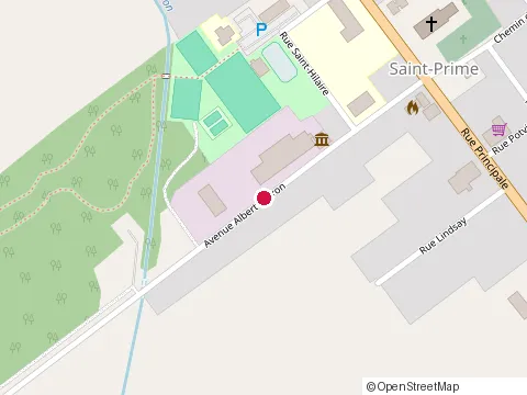 Location of Fromagerie Perron at 156 avenue Albert-Perron, Saint-Prime