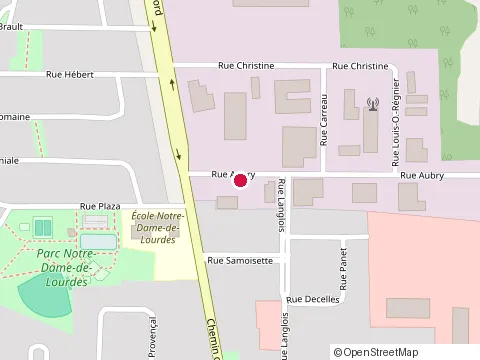 Location of Furneco International Inc. at 926 Aubry Rue, Saint-Jean-sur-Richelieu