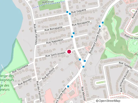 Location of Gajo Inc at 34 Rue Saint-Joseph, Laval