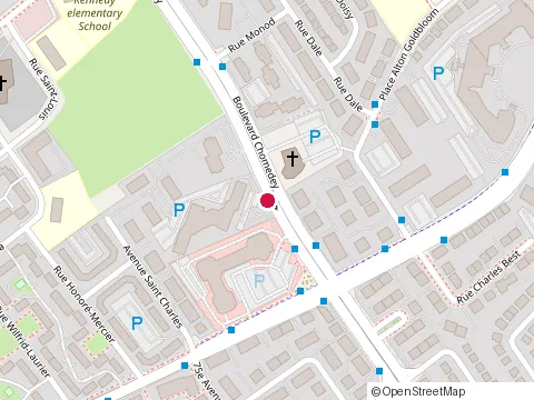 Location of Gamma Canada at 800 Boulevard Chomedey, Laval