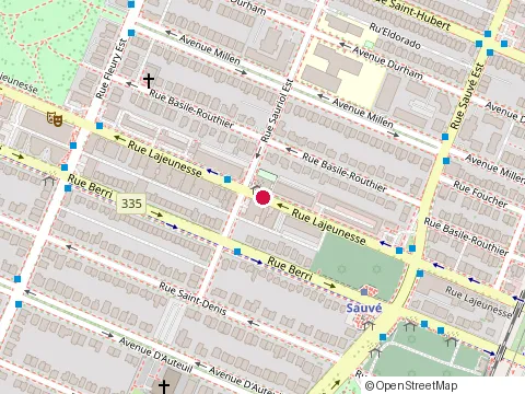 Location of Geninov Inc (le Groupe) at 10000 Rue Lajeunesse, Montréal