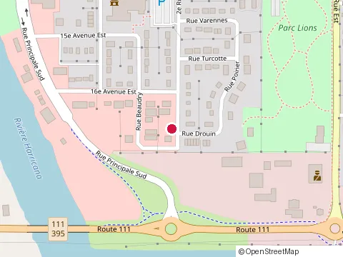 Location of Geoposition at 91 2E Rue E, Amos