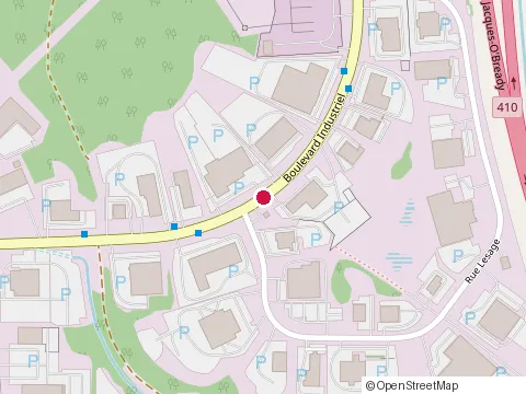 Location of Géopros Lapointe Inc.-Puits Artésien at 4070 Boul Industriel, Sherbrooke