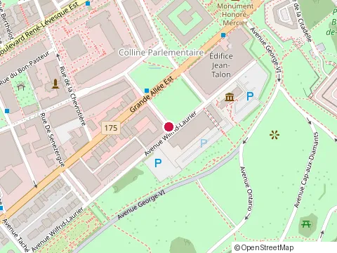 Location of George V Service Traiteur at 1220 place George-V Ouest, Québec