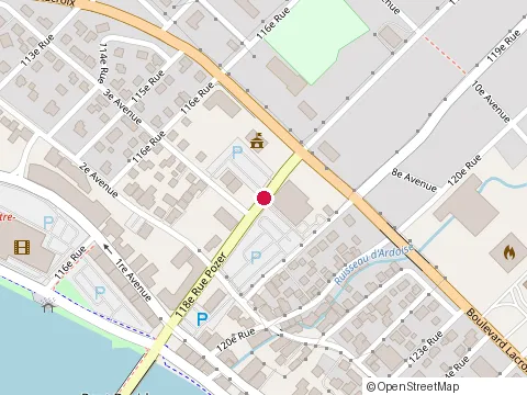 Location of Georgesbourg le Restaurant at 300 118E Rue, Saint-Georges