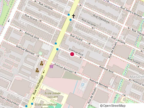 Location of Gestion Immo Première at 4659 Rue Hochelaga, Montréal