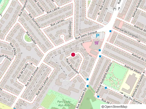 Location of Gingras Moise (1969) Inc. at 6660 Rue Beaubien E, Montréal