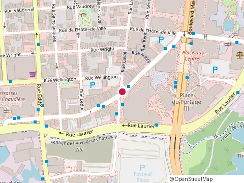 Location of Ginsberg Gingras at 145 Promenade du Portage, Gatineau