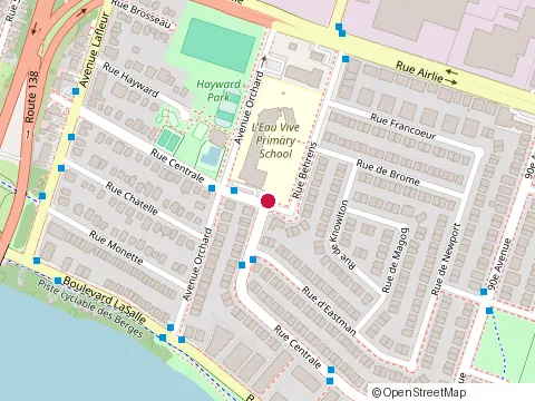 Location of Great-West Life Assurance Company The at 800 de la Gauchetiere Rue Oues, Montréal