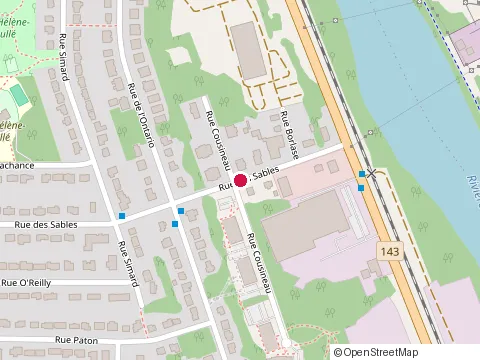 Location of Groupe Ade Estrie at 1304 Rue des Sables, Sherbrooke