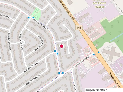 Location of Groupe Platinum Construction at 822 Rue des Peupliers, Saint-Eustache