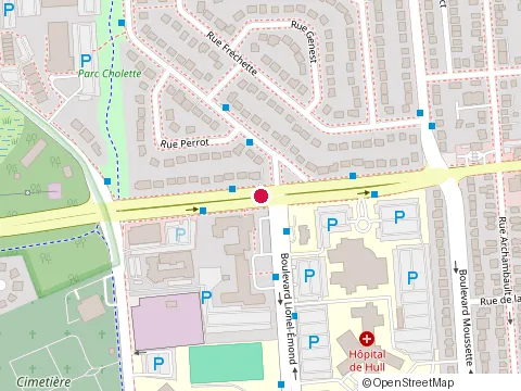 Location of Groupe Proval, Outaouais Inc. at 130 Boulevard Saint-Raymond, Gatineau