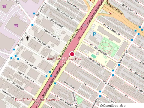 Location of Groupe Sp Réno Urbaine at 3800 boulevard Crémazie E, Montréal