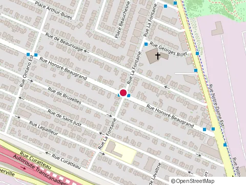 Location of Groupexpert at 7895 Notre-Dame St. East #211, Montréal