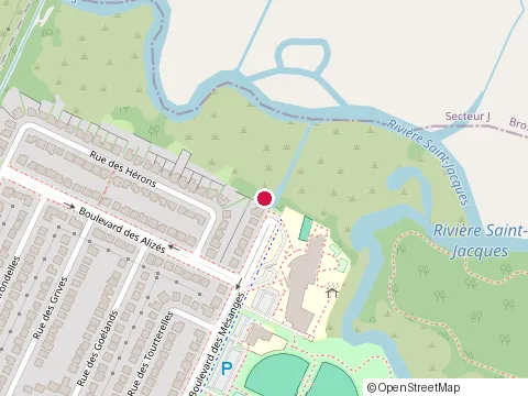Location of Habitations Monte-Carlo Inc at 160 Rue des Herons, La Prairie