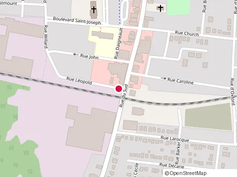 Location of Happy Yak at 790 Rue du Sud Suite 111, Cowansville