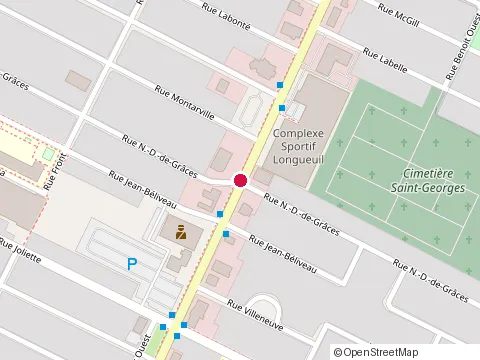 Location of Harvey'S Restaurants at 630 boulevard Cure-Poirier O, Longueuil