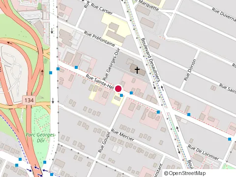 Location of Helene Chouinard Md at 460 Rue Sainte-Hélene, Longueuil