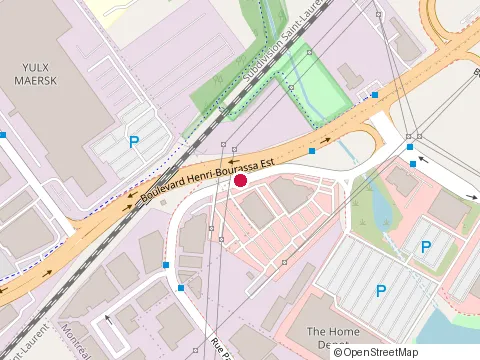Location of Honda Gabriel at 7000 Boulevard Henri-Bourassa East, Montréal-Nord