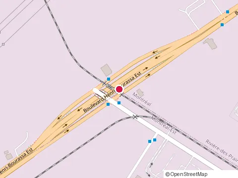 Location of Houle Sandblasting at 10645 boulevard Henri-Bourassa E, Montréal