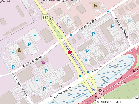 Location of Infoprimes at 6655 Pierre-Bertrand Blvd, Québec