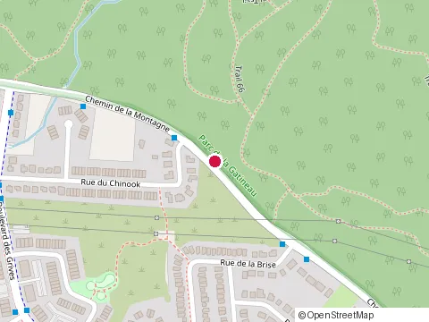 Location of Infoprimes at 5B Rue du Chinook, Gatineau