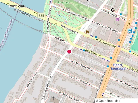 Location of Ingétec Experts-Conseils en Bâtiments Inc. at 400 Boulevard Gouin E, Montréal