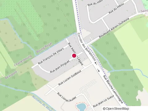 Location of Institut Culinaire du Quebec at 3301 Rue Jean-Pinguet, Québec