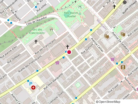 Location of Institut de la Francophonie Pour le Développement Durable at 200 Chemin Sainte Foy, Québec