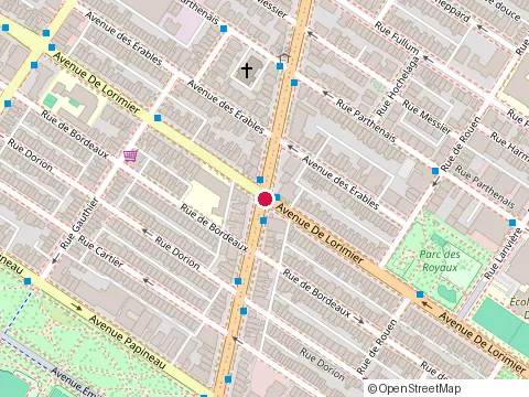 Location of Institut de Physiatrie du Québec at 2049 Rue Sherbrooke E, Montréal