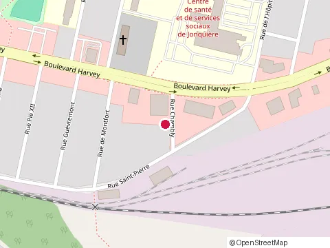 Location of Interphysio Jonquière at 3639 Bd Harvey, Jonquière
